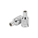 Dado de 4 mm, 12 puntas, cuadro 1/4', TRUPER D-1404-BM