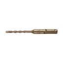 Broca SDS Plus 3/16 x 4', TRUPER BS-3/16X4