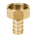 Conector 1/2' hembra de aluminio, TRUPER CF-1/2A