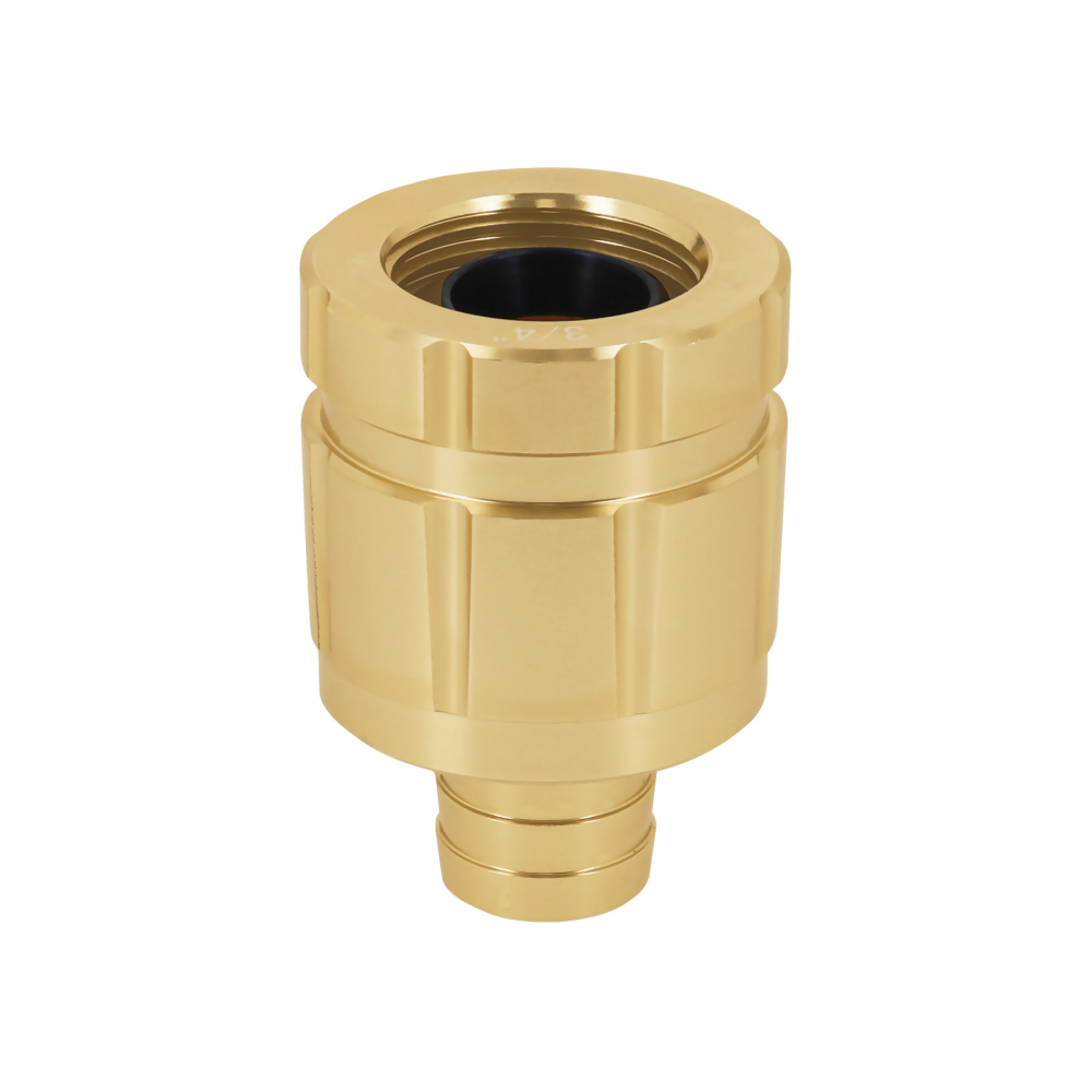 Conector 3/4' hembra robusto de aluminio, TRUPER CF-3/4R