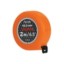 Flexómetro de bolsillo 2 m cinta 13 mm, TRUPER FB-2M