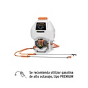 Fumigador de 25 L con motor a gasolina de 2 tiempos, TRUPER FUG-252