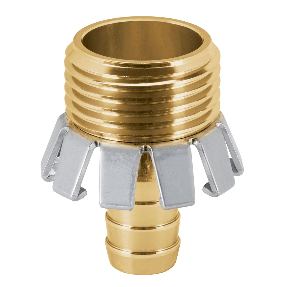 Conector 1/2' macho tipo garra de aluminio, TRUPER CM-1/2AG