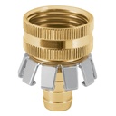 Conector 1/2' hembra tipo garra de aluminio, TRUPER CF-1/2AG