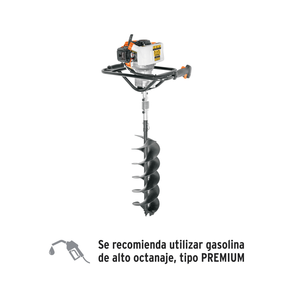 Ahoyadora/motoperforadora a gasolina 52 cc, TRUPER AHO-52