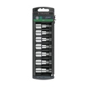 Juego de 7 dados cuadro 1/2' punta torx, TRUPER JPT-1/2X7T