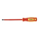 Desarmador dieléctrico plano 1/4' x 6', TRUPER DR-1/4X6D