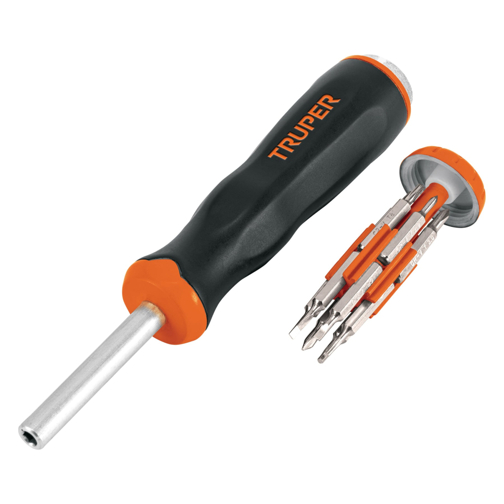 Desarmador de joyero multi puntas 12 en 1, TRUPER JOY-12