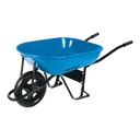 Carretilla 5.5 ft3 Imponchable, bastidor tubular, TRUPER CAT-50FF