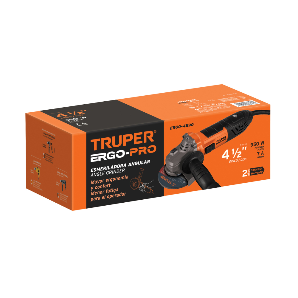 Caja de empaque de repuesto para ERGO-4590, TRUPER CJ-ERGO-4590
