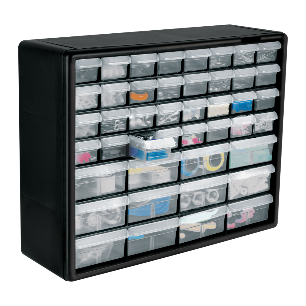 Organizador con 44 gavetas, TRUPER ORG-44
