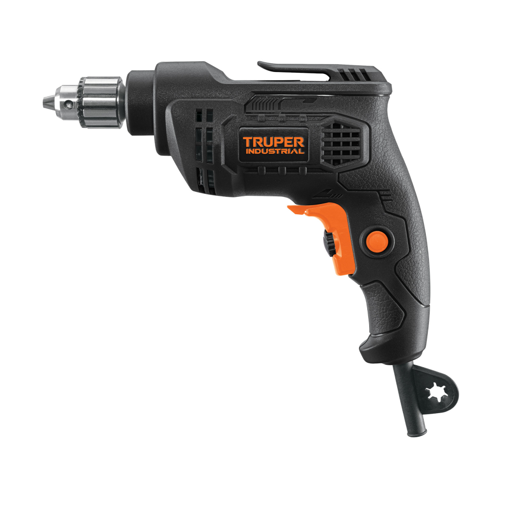 Taladro/destornillador 1/4', 380W, TRUPER INDUSTRIAL TAL-1/4N