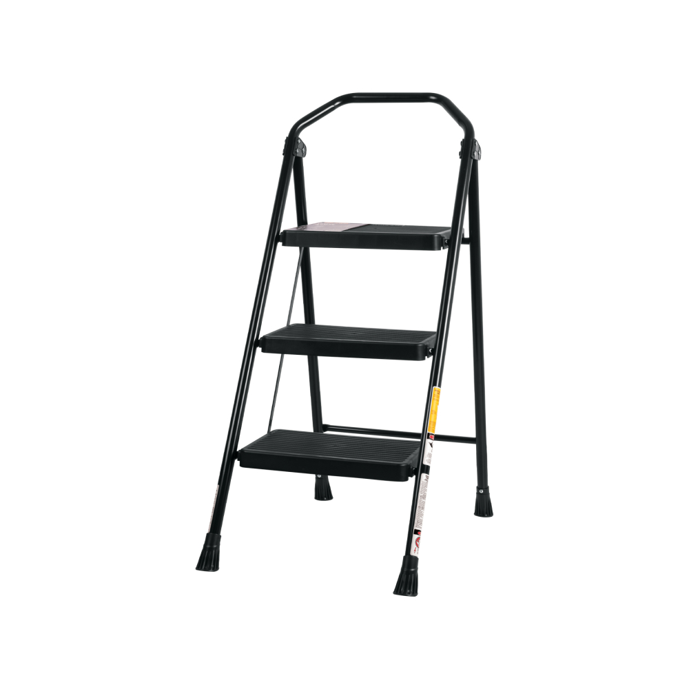 Escalerilla tubular, plegable, 3 peldaños, TRUPER ESTU-3
