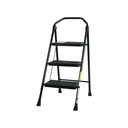 Escalerilla tubular, plegable, 3 peldaños, TRUPER ESTU-3