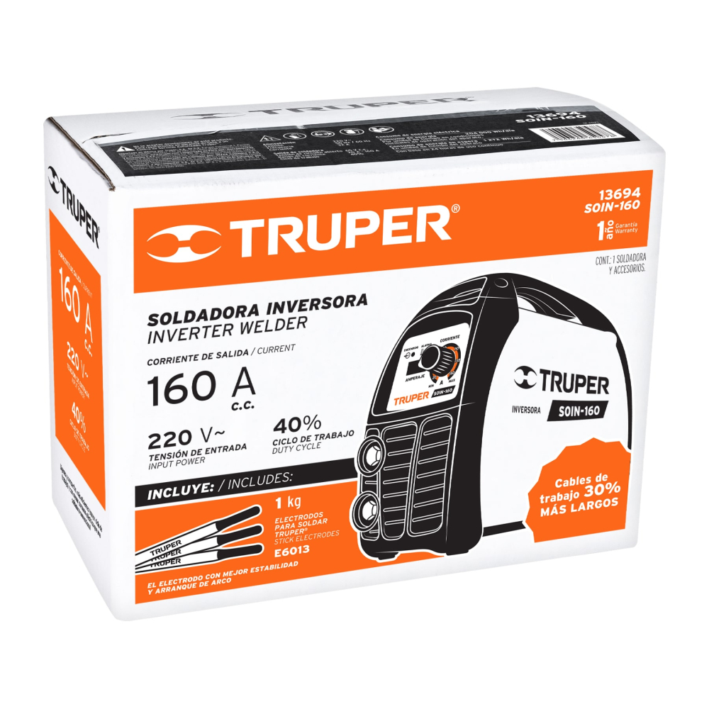 Caja de empaque de repuesto para SOIN-160, TRUPER CJ-SOIN-160