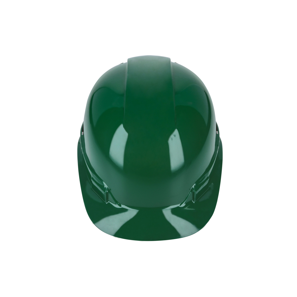 Casco de seguridad, ajuste de matraca, verde, TRUPER CAS-V
