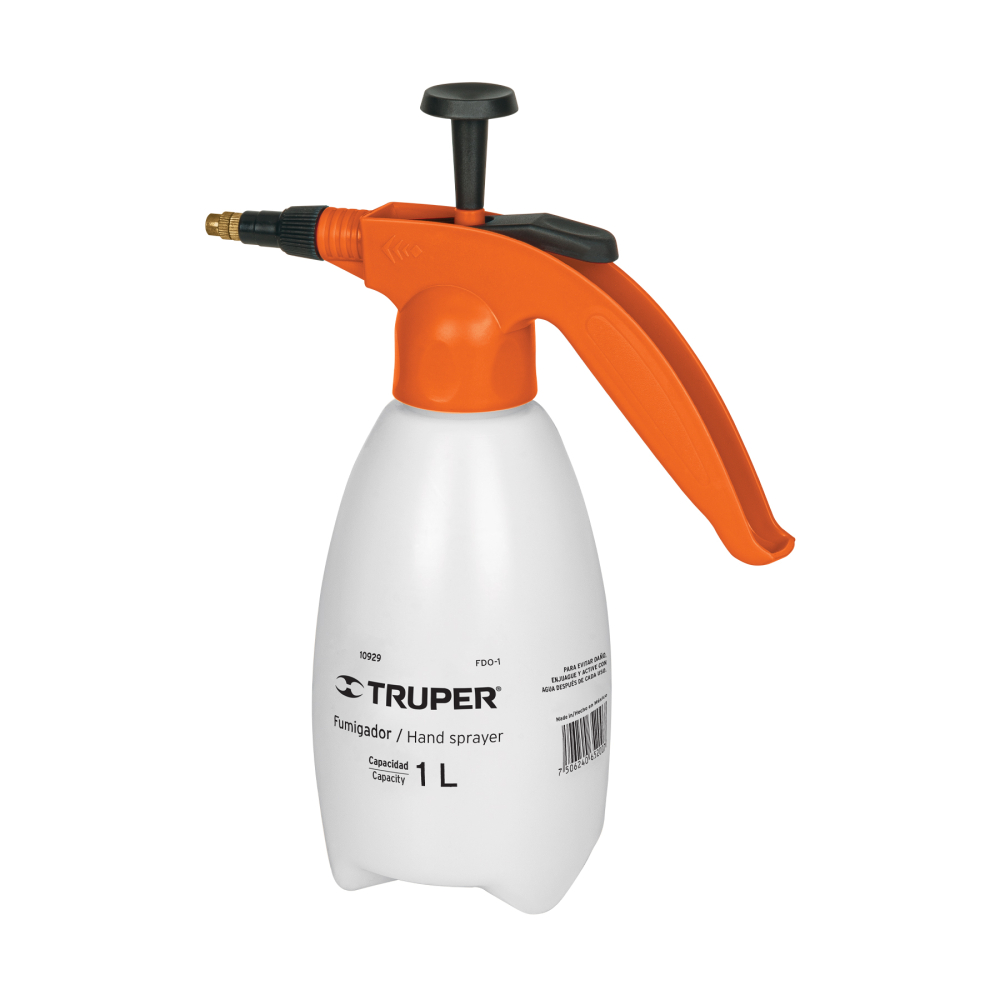 Fumigador de 1 litro doméstico, TRUPER FDO-1