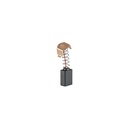 Bolsa con 2 carbones de repuesto para ESMA-4-1/2P2, TRUPER CB-ES-4-1/2P2