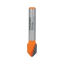 Broca para router, corte en 'V', 3/8', TRUPER BROU-V3/8