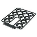 Bolsa con 10 empaques de PVC antifuga para manguera, TRUPER EMP-MA10