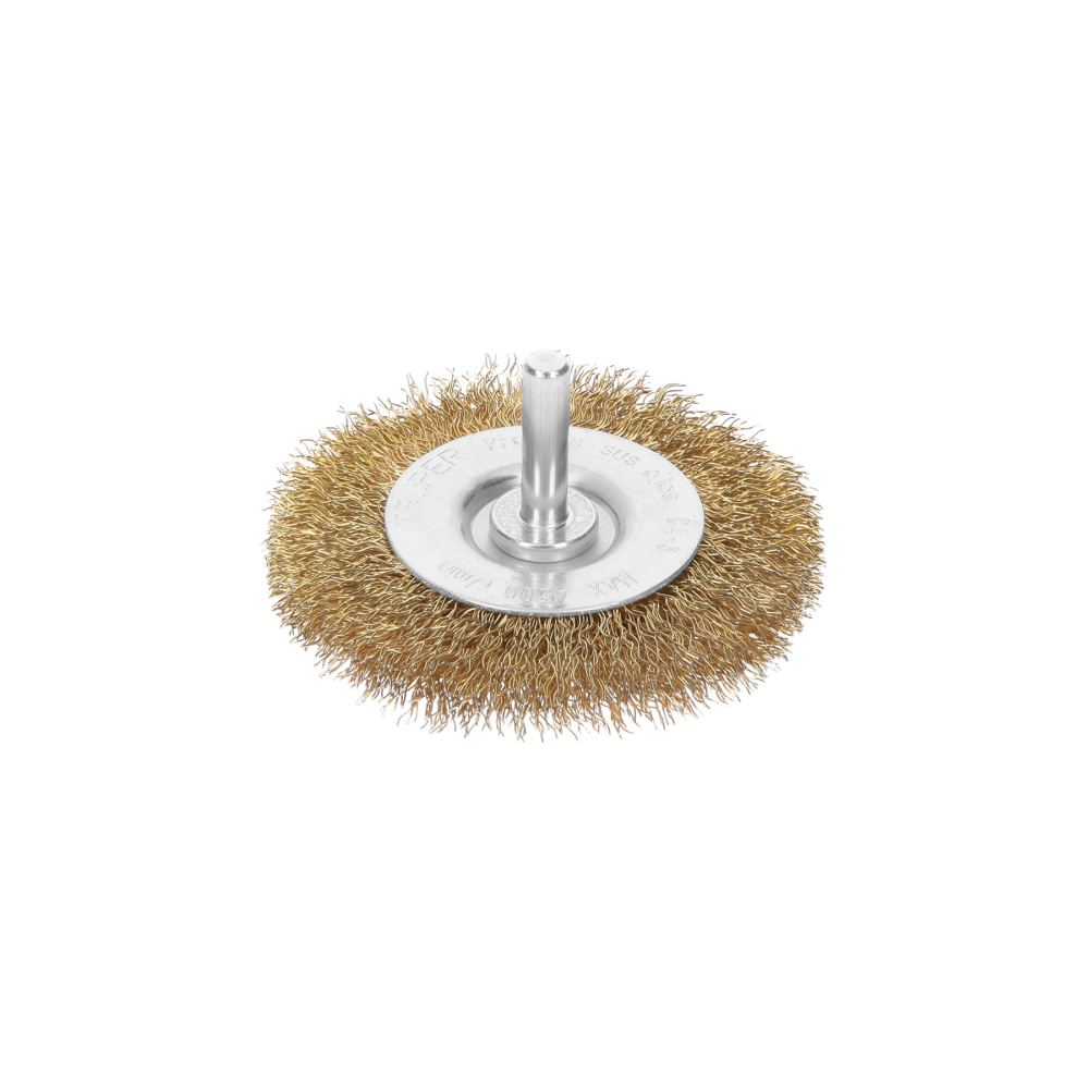 Carda circular 3' alambre grueso para taladro, TRUPER CA-3