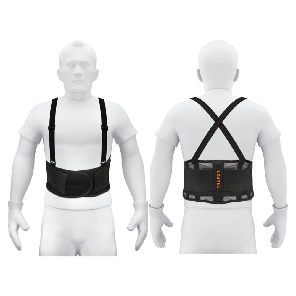 Faja lumbar de malla transpirable, talla CH, TRUPER FAJA-SV