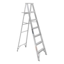 Escalera de tijera 100% aluminio tipo lll 6 peldaños, TRUPER ESTA-36