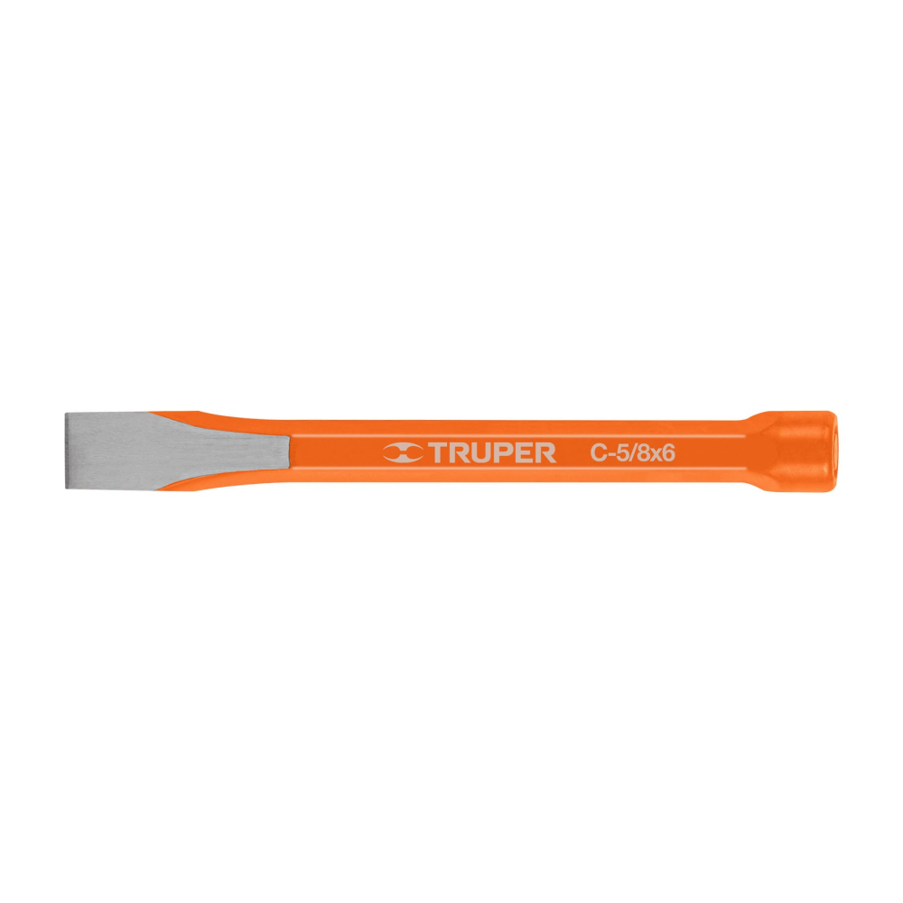 Cincel de corte frío de 5/8 X 6', TRUPER C-5/8X6