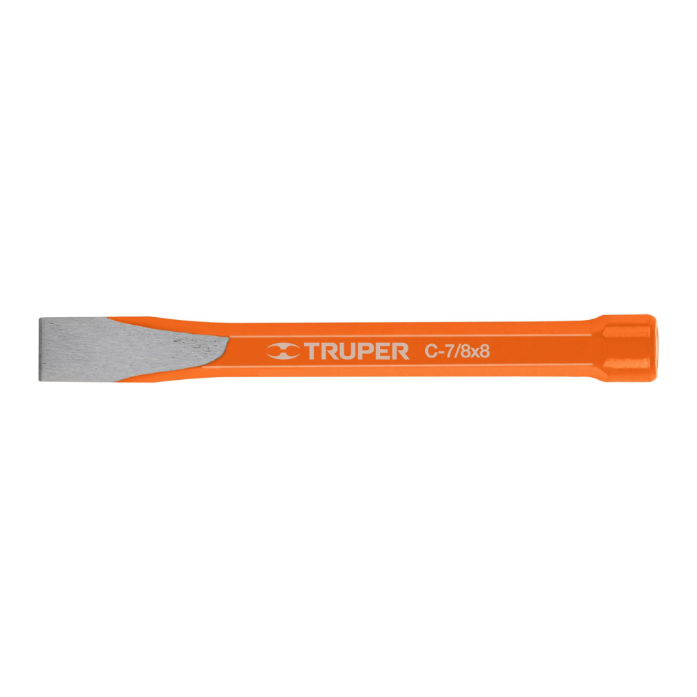 Cincel de corte frío de 7/8 X 8', TRUPER C-7/8X8
