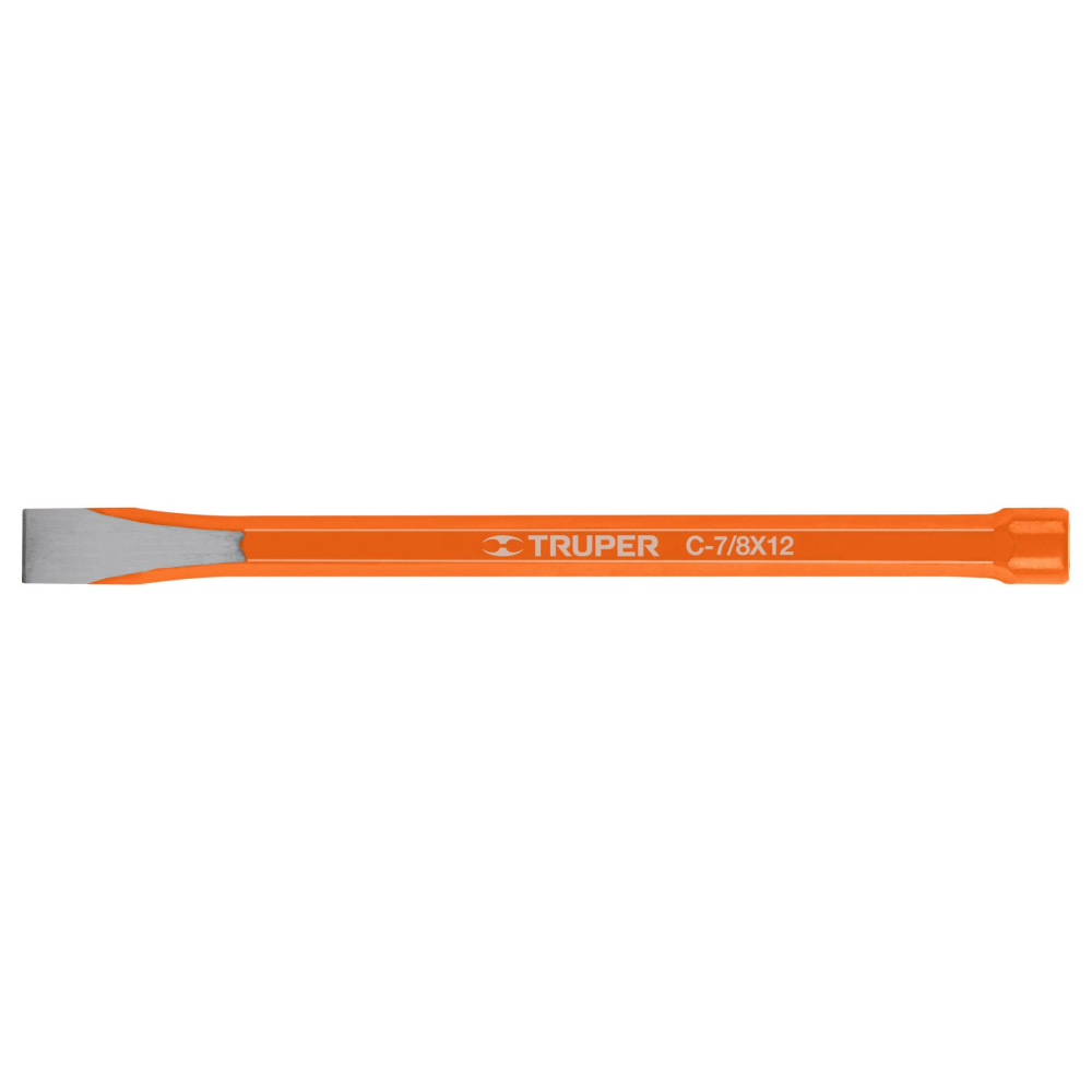 Cincel de corte frío de 7/8 X 12', TRUPER C-7/8X12