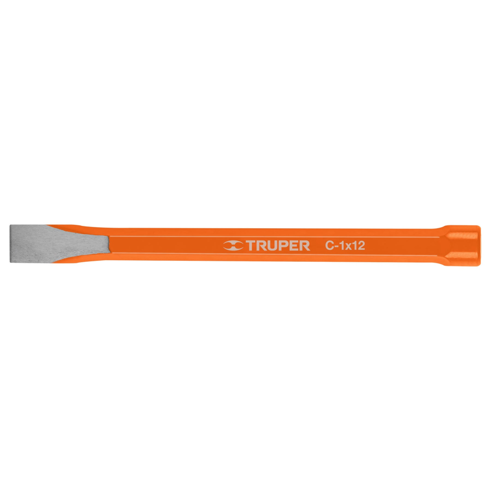 Cincel de corte frío de 1 X 12', TRUPER C-1X12