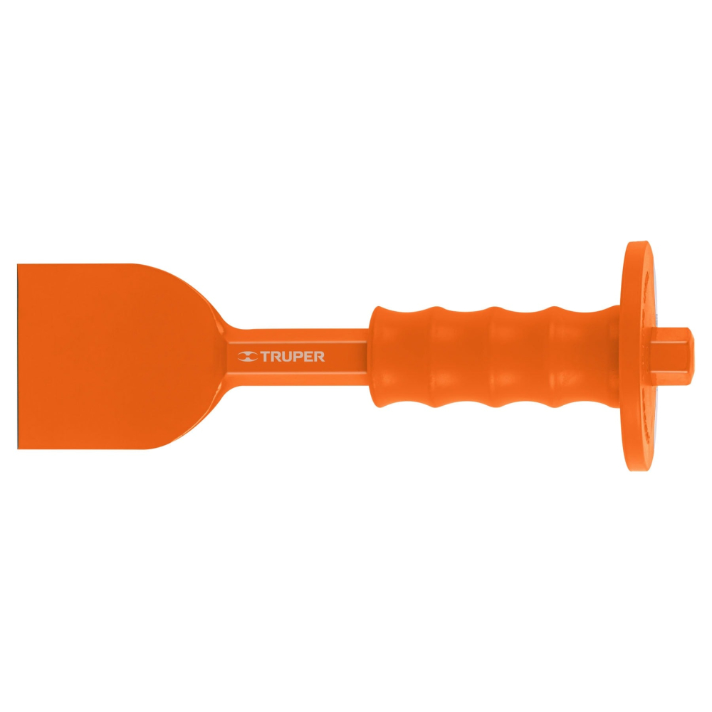 Cincel ladrillero 2-3/4 X 10' con grip, TRUPER CL-2-3/4X10G
