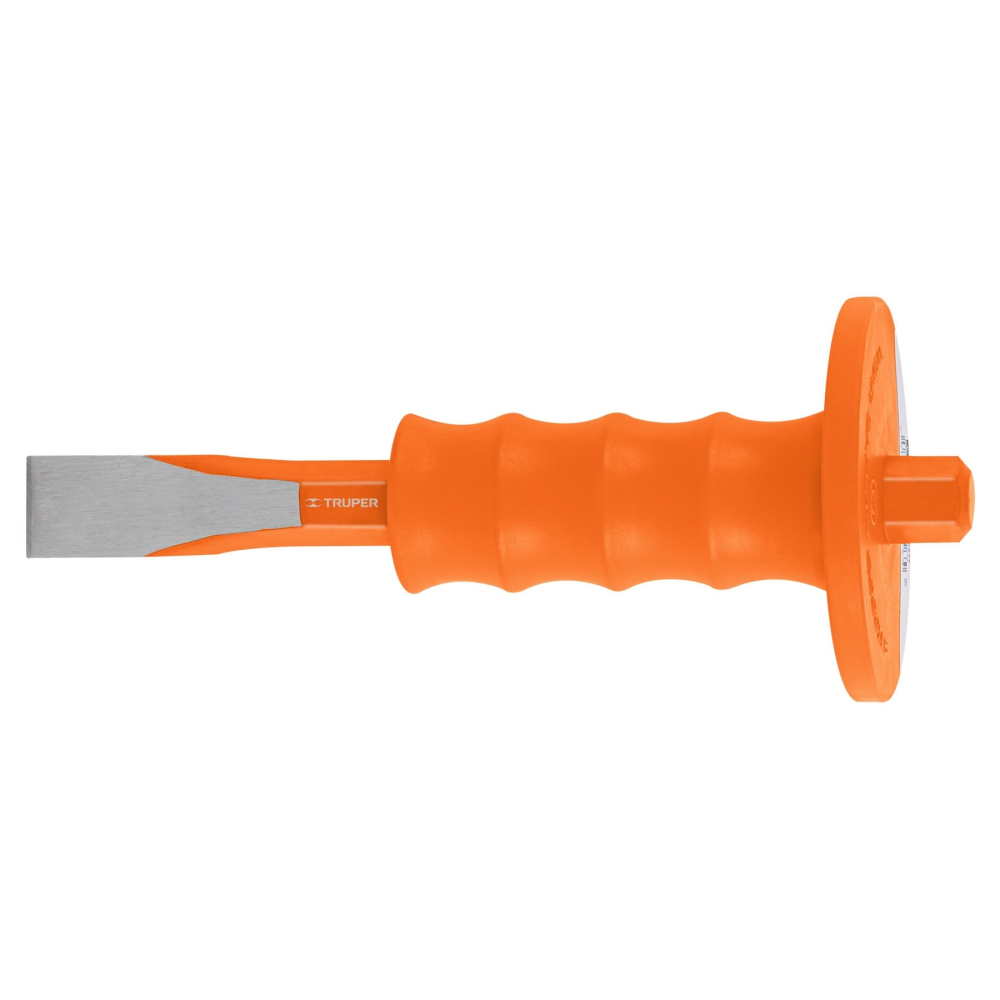 Cincel de corte frío 7/8 x 8' con grip, TRUPER C-7/8X8G