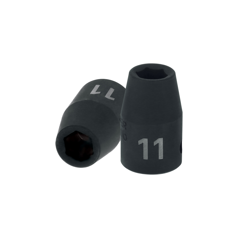 Dado cuadro 1/2' de impacto 6 puntas de 11 mm, TRUPER D-7411-M