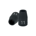 Dado cuadro 1/2' de impacto 6 puntas de 11 mm, TRUPER D-7411-M