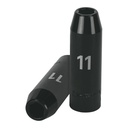 Dado largo cuadro 1/2' de impacto 6 puntas de 11 mm, TRUPER D-7311-ML