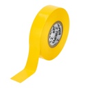 Cinta de aislar de 18 m x 19 mm, amarilla, TRUPER M-33A