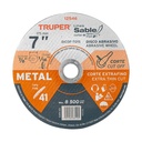 Disco abrasivo de corte preciso metal 7' x 1.5 mm, TRUPER DICOF-7015