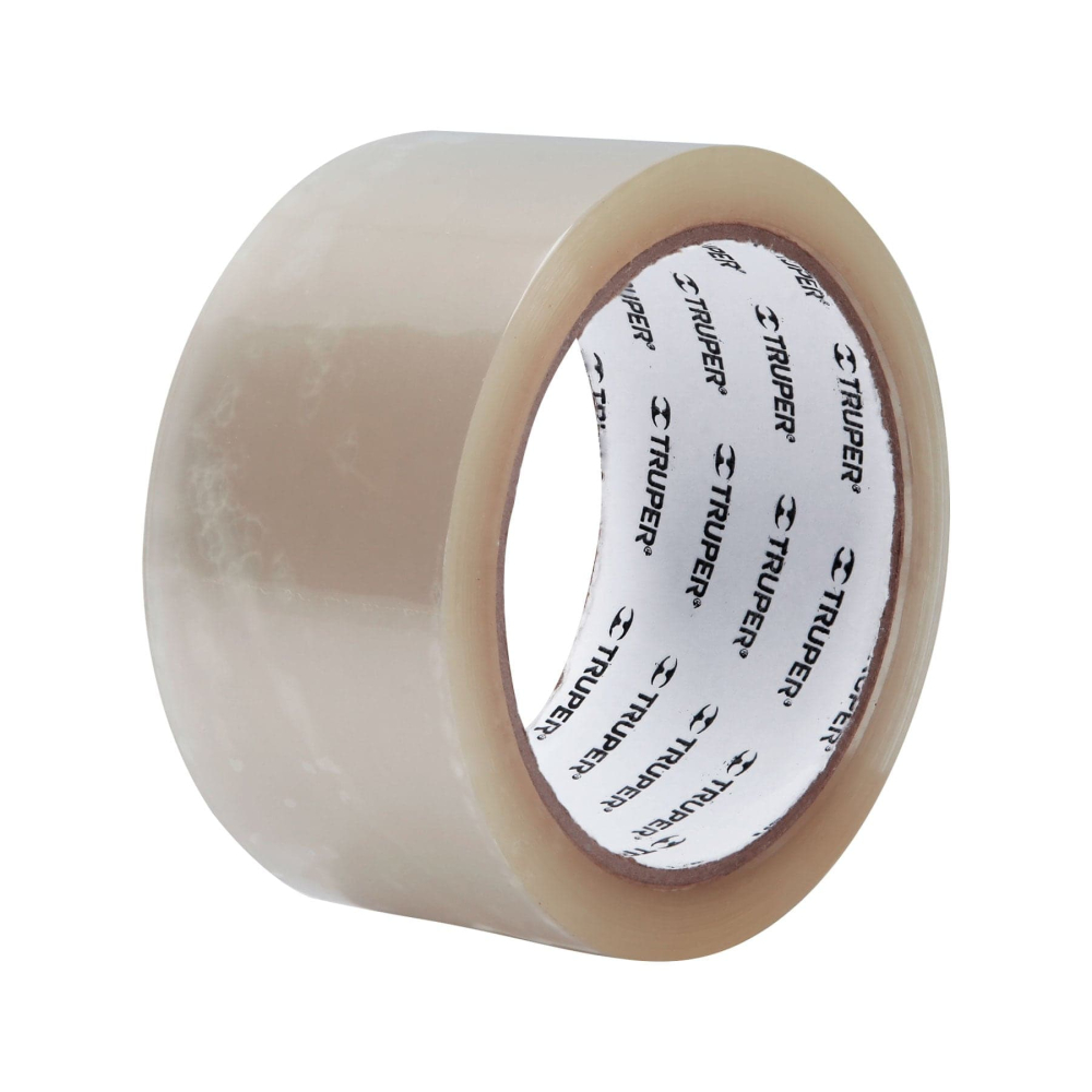 Cinta de empaque 48 mm x 50 m transparente, TRUPER CTR-50