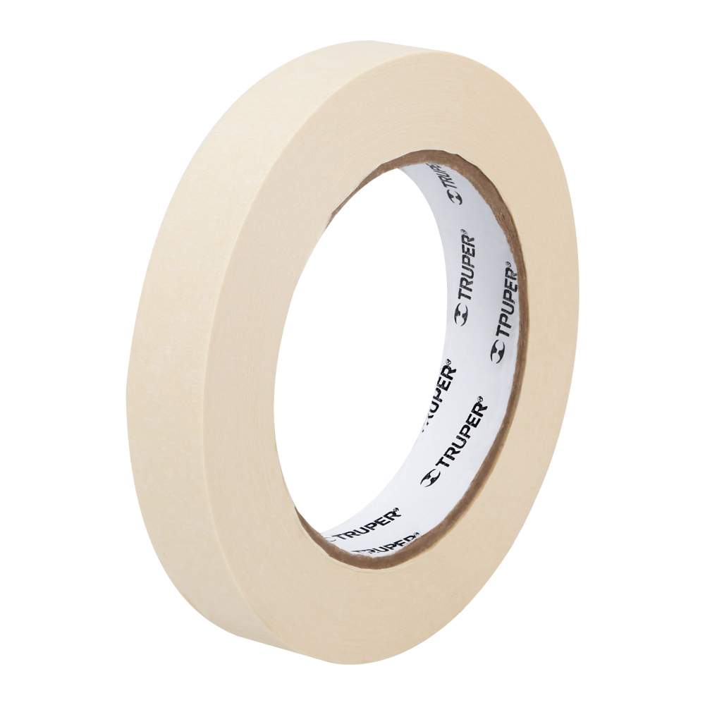 Cinta masking tape de 3/4' x 50 m, TRUPER MSK-3/4