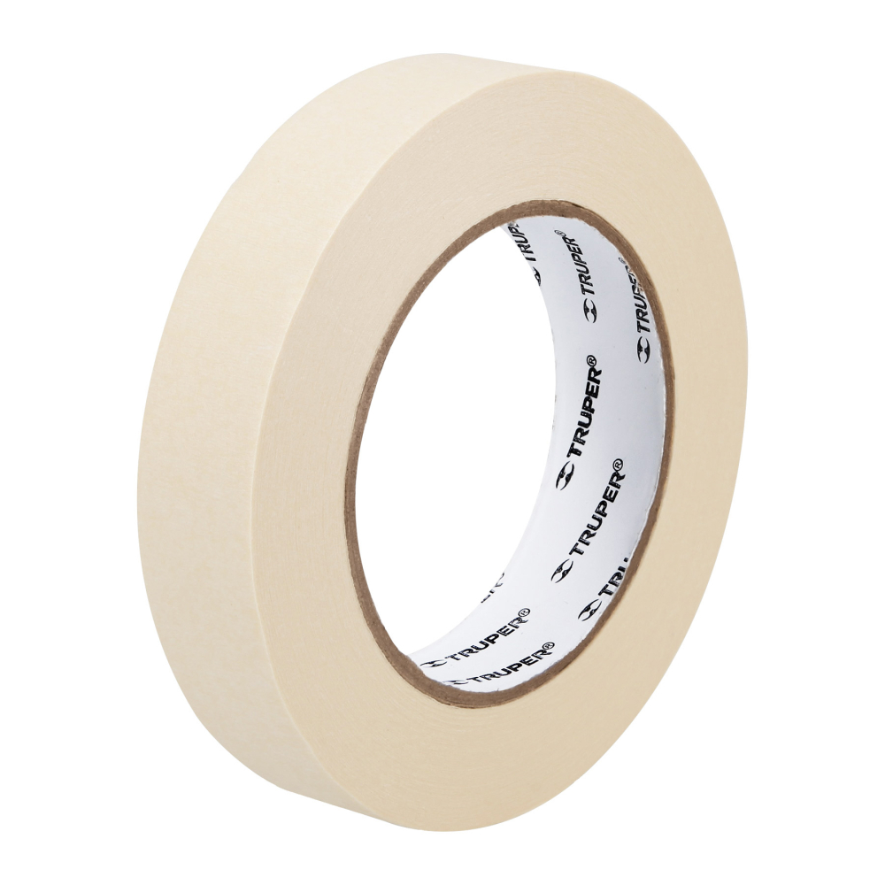Cinta masking tape de 1' x 50 m, TRUPER MSK-1