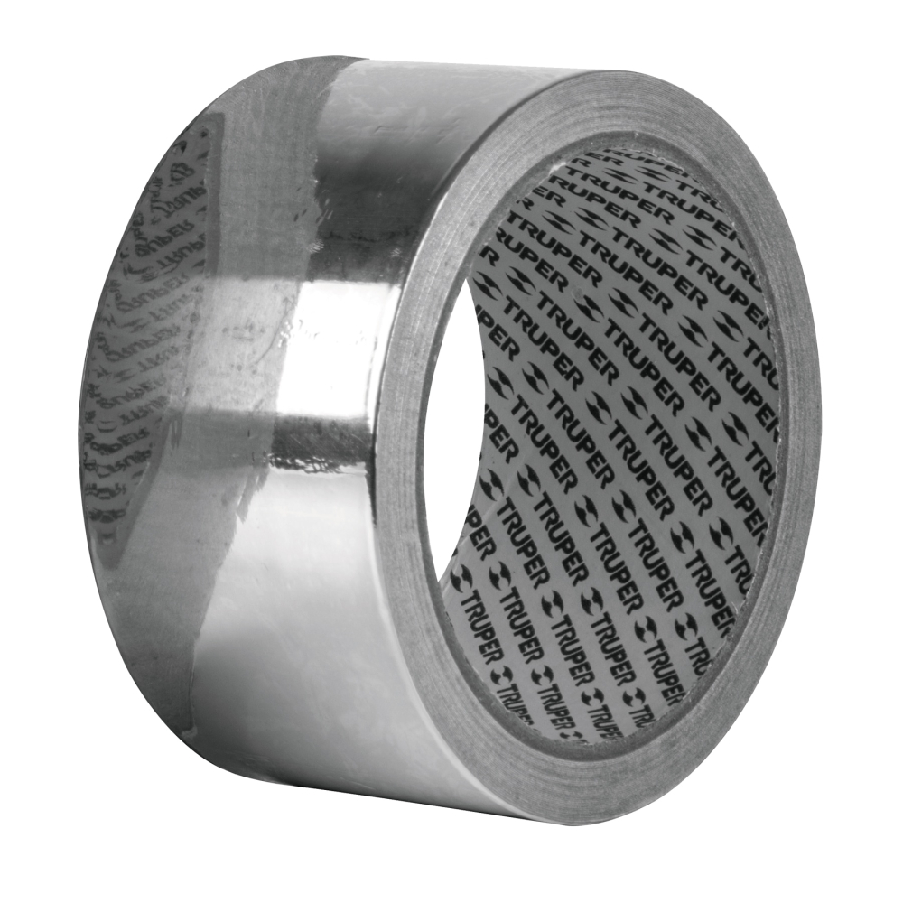 Cinta de aluminio de 48 mm x 10 m, TRUPER CALU-10