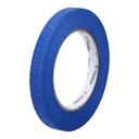 Cinta masking tape azul de 1/2' x 50 m para pintor, TRUPER MSK-1/2A