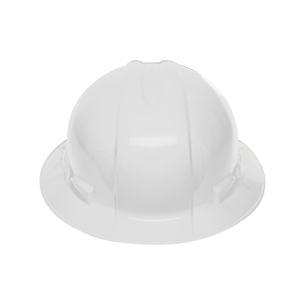 Casco de seguridad ala ancha, blanco, TRUPER CAS-BX