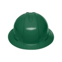 Casco de seguridad ala ancha, verde, TRUPER CAS-VX