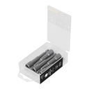 Estuche con 5 dados magnéticos de 1/4' largo 2-1/2', EXPERT PUDE-9025