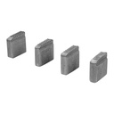 Juego de 4 peines 1/2' para tarrajas TA-850 y TA-851, TRUPER P-850-1/2