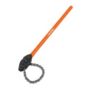 Llave de cadena tipo caimán uso pesado, mango de 28', TRUPER LLC-802
