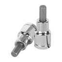 Dado punta hexagonal de 5/16', cuadro 1/2', TRUPER D-1241-5/16