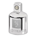 Adaptador para matraca de cuadro 3/8' a cuadro 1/4', TRUPER A-5255